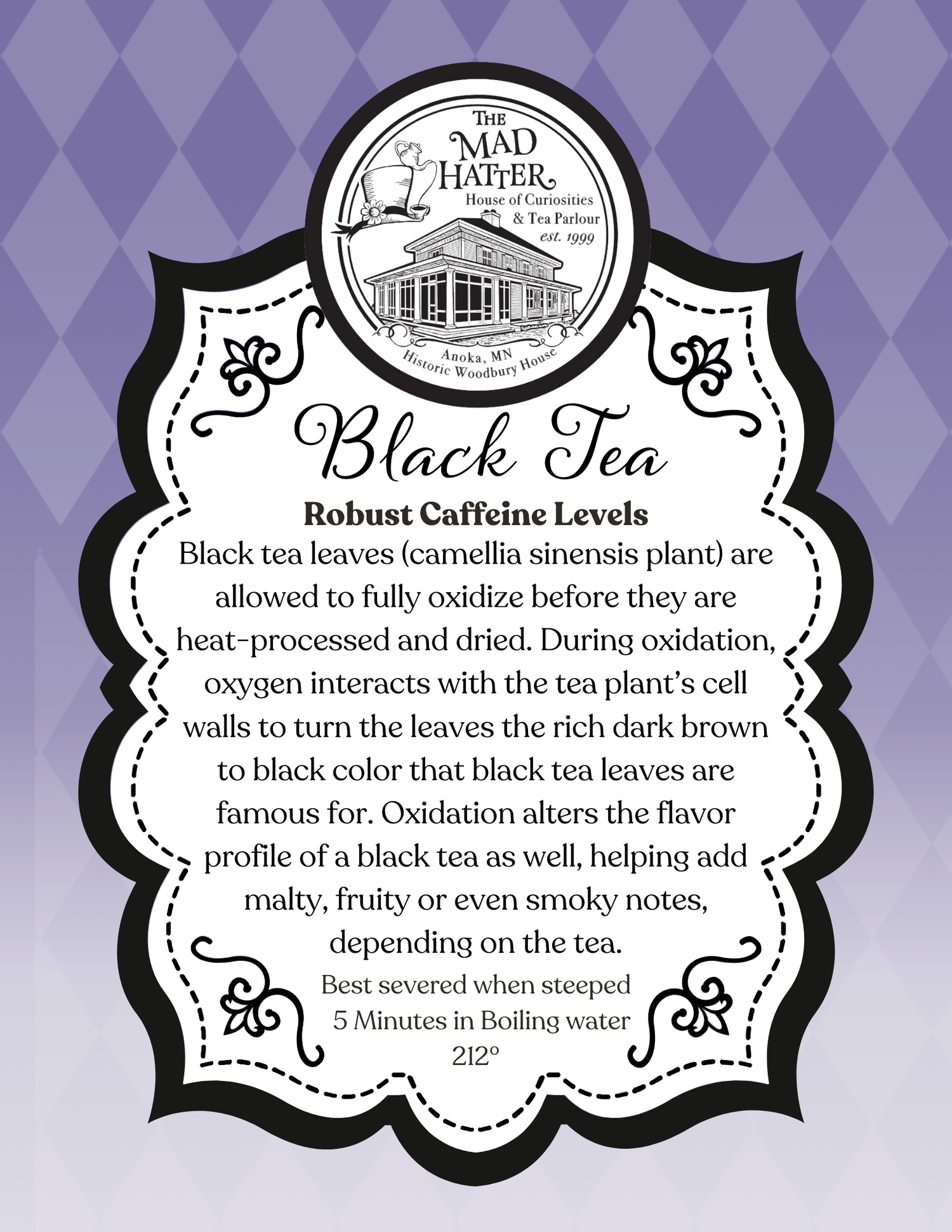 Mad Hatter Black Tea Collection