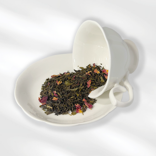 Cherry Rose Green Tea