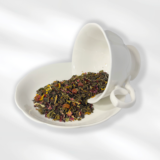 Hibiscus Bliss  Green/Oolong Blend Tea